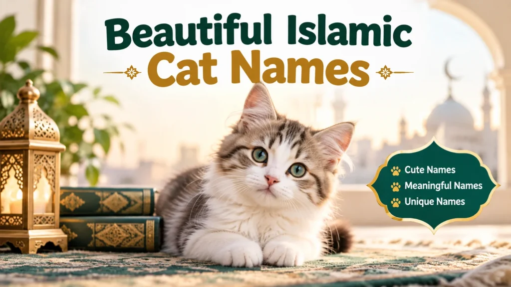 Beautiful Islamic Cat Names