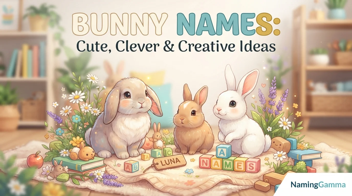 Bunny Names Cute, Clever & Creative Ideas