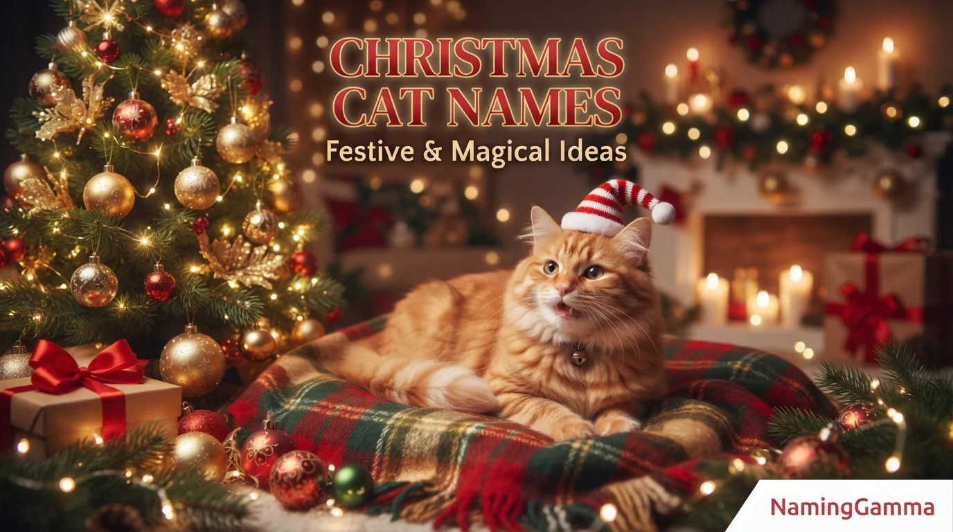 Christmas Cat Names: Festive & Magical Ideas