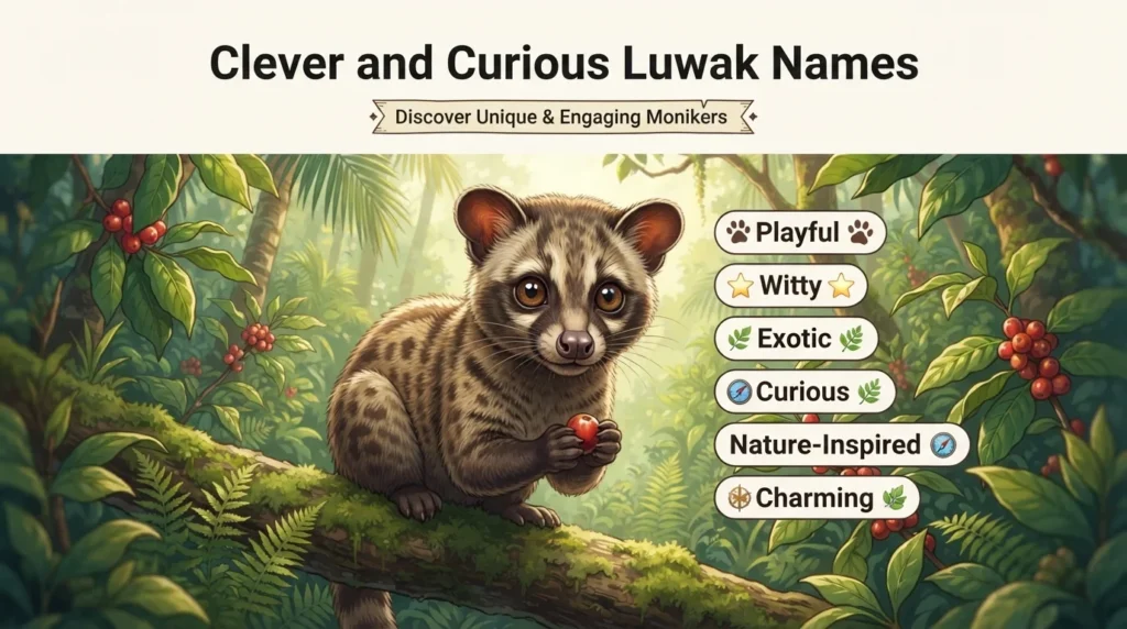 Clever and Curious Luwak Names