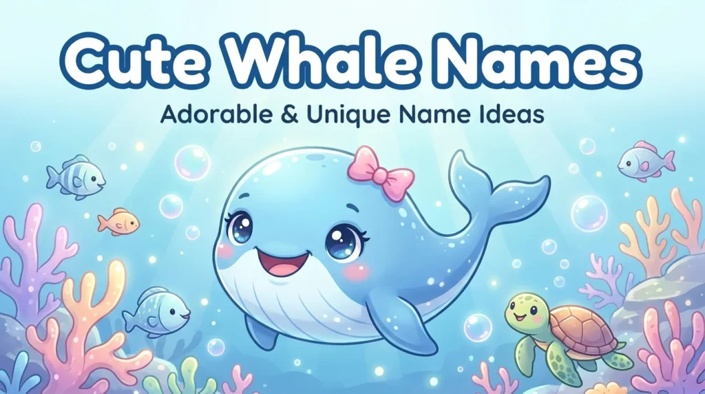 Cute Whale Names