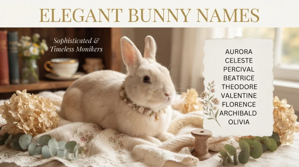 Elegant Bunny Names