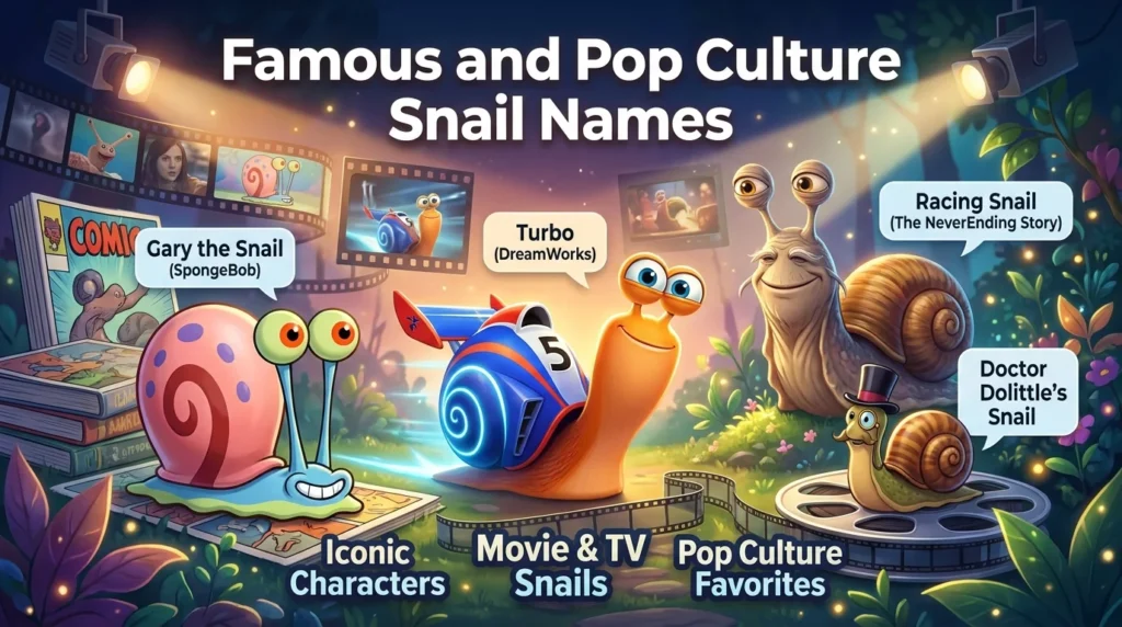 Famous and Pop Culture Snail Names