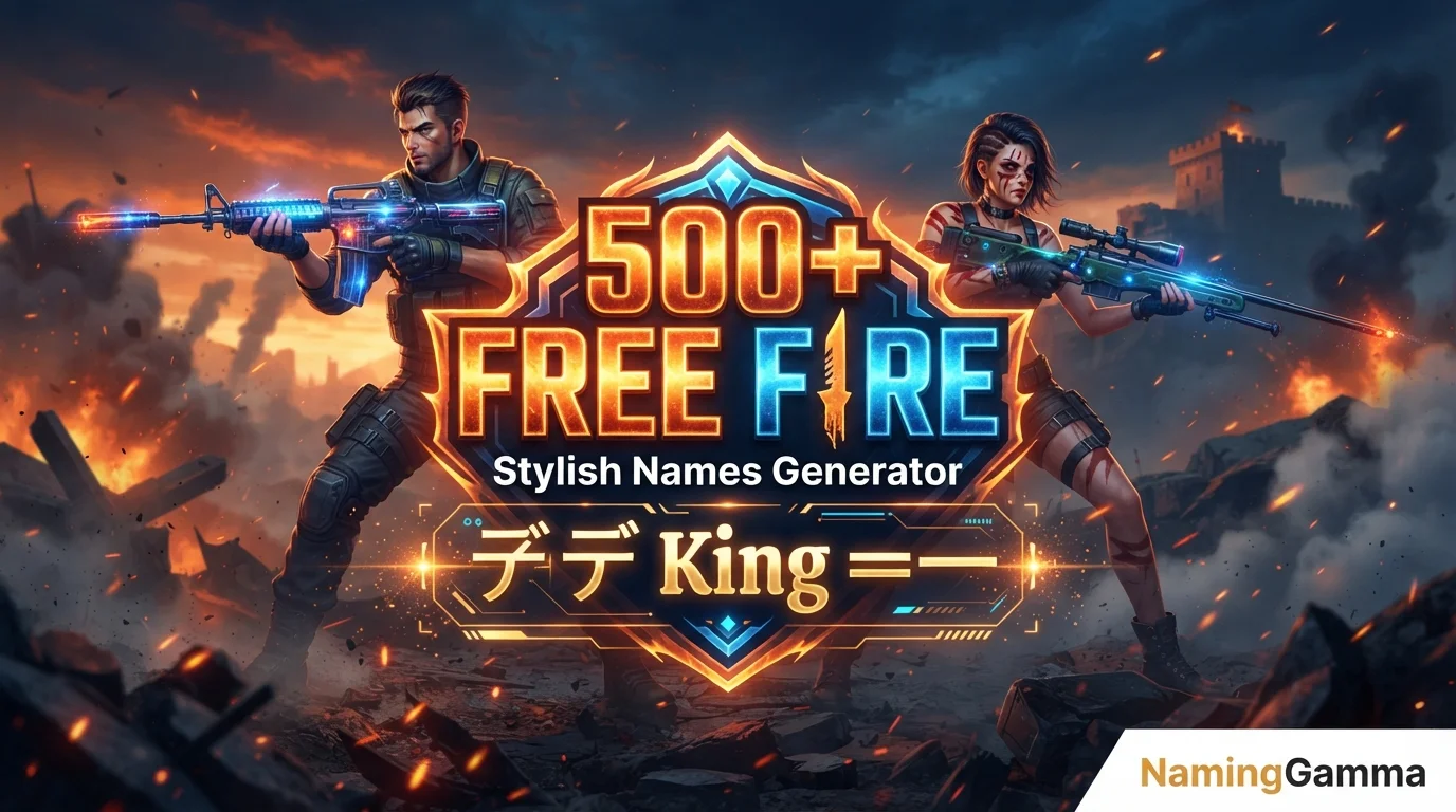 Free Fire Stylish Names Generator