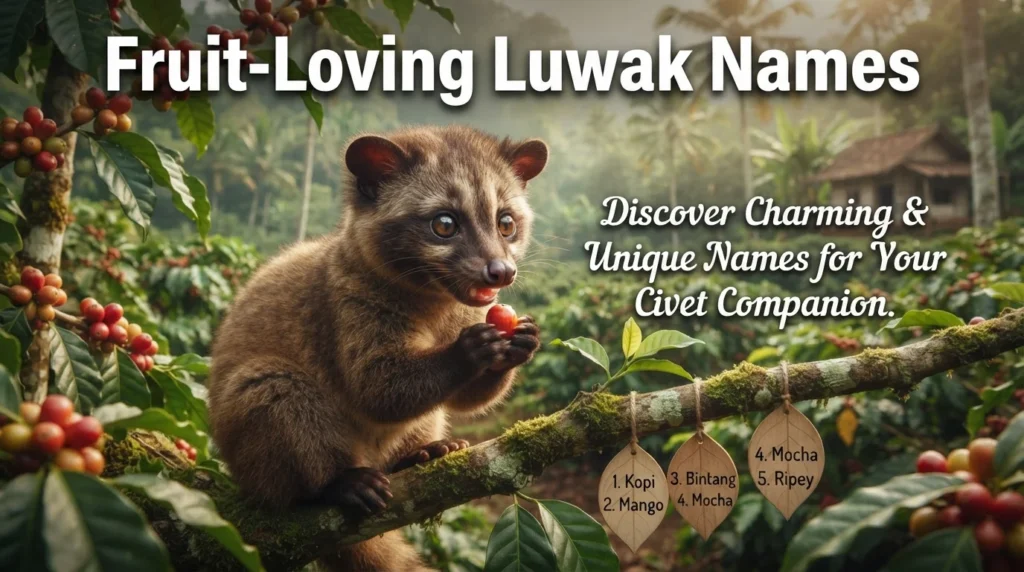 Fruit-Loving Luwak Names