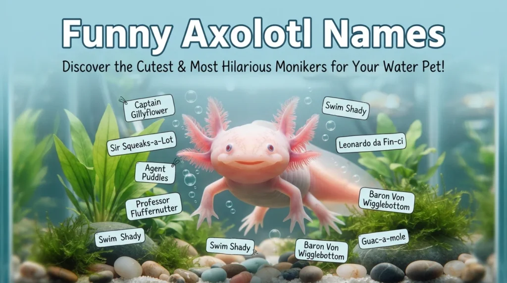 Funny Axolotl Names