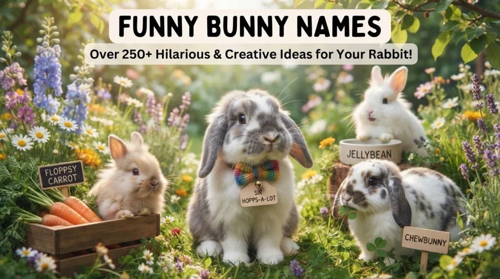 Funny Bunny Names