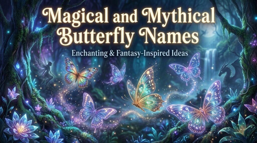 Magical and Mythical Butterfly Names