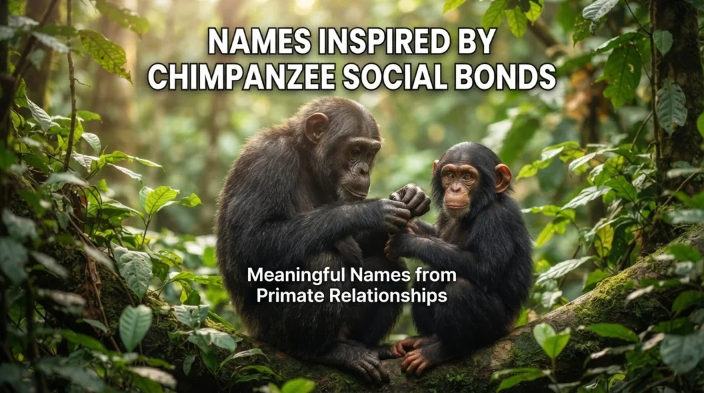 Names Inspired by Chimpanzee Social Bonds