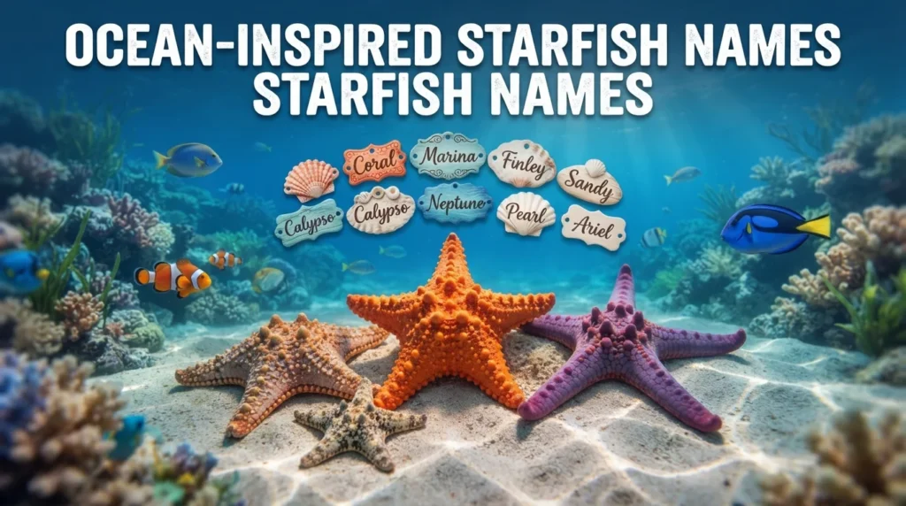 Ocean-Inspired Starfish Names