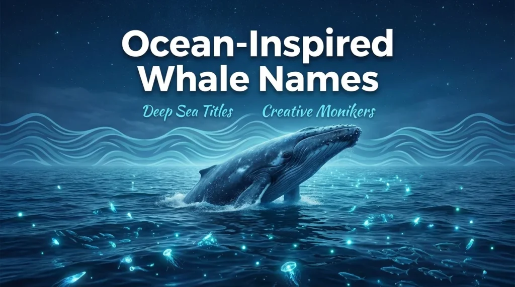 Ocean-Inspired Whale Names