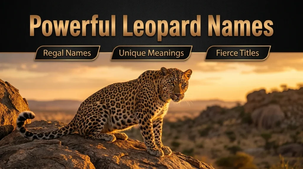 Powerful Leopard Names
