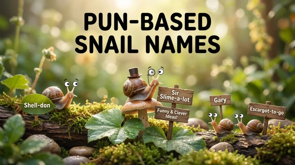 Pun-Based Snail Names