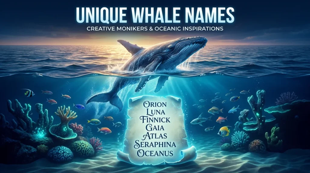 Unique Whale Names