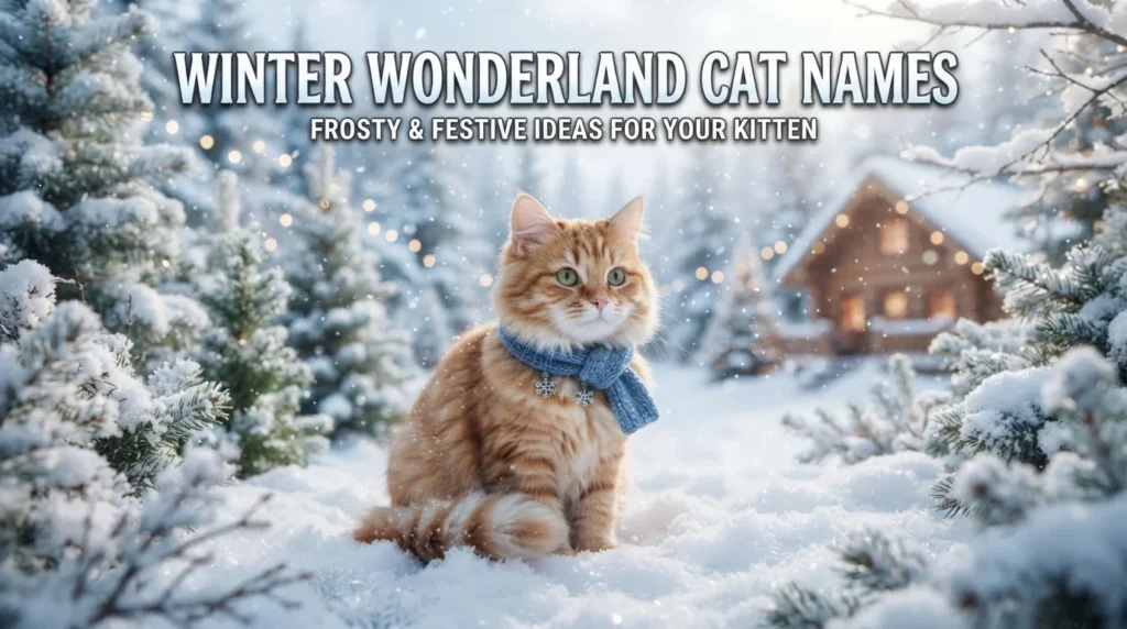 Winter Wonderland Cat Names
