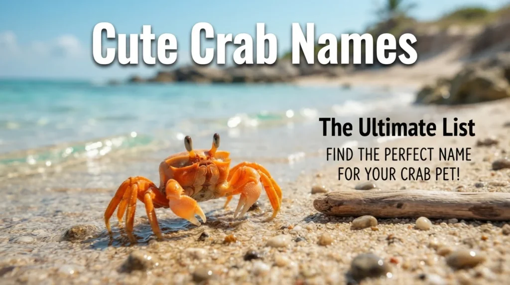Cute Crab Names