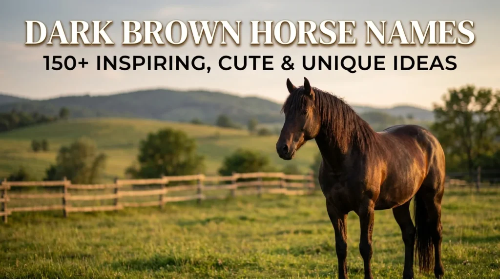 Dark Brown Horse Names
