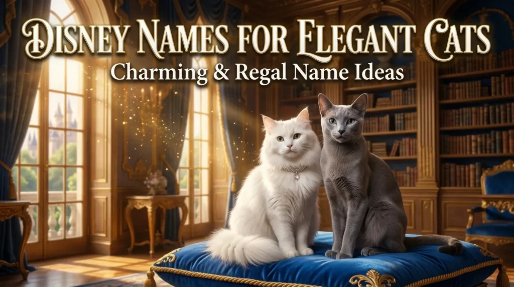 Disney Names for Elegant Cats
