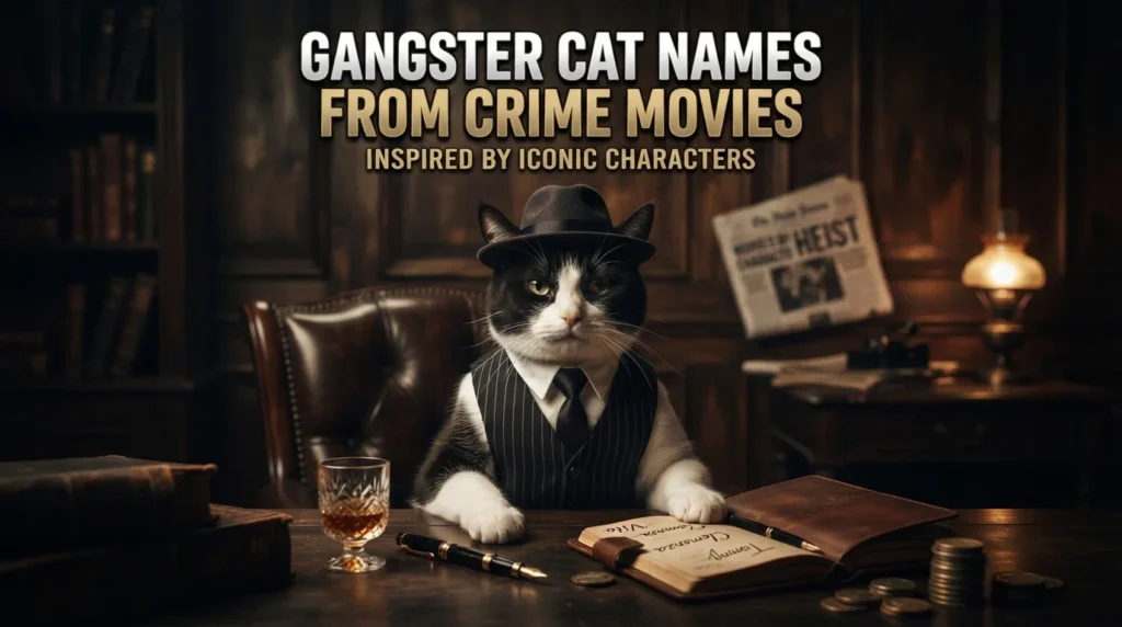 Gangster Cat Names From Crime Movies
