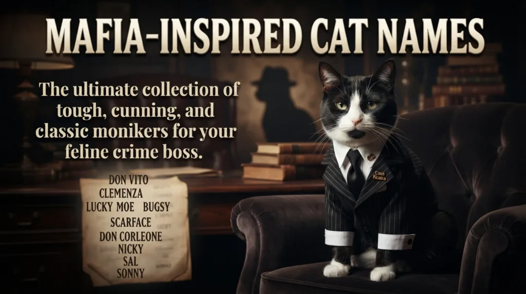 Mafia-Inspired Cat Names