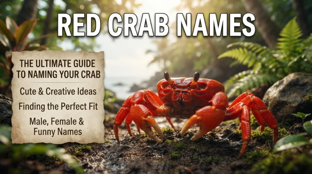 Red Crab Names