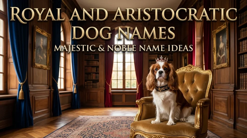 Royal and Aristocratic Dog Names