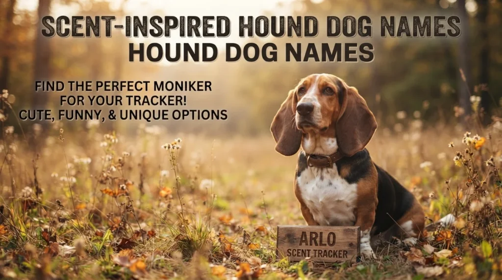 Scent-Inspired Hound Dog Names