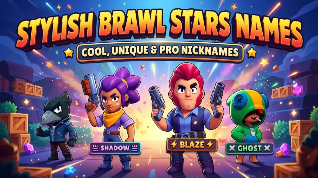 Stylish Brawl Stars Names